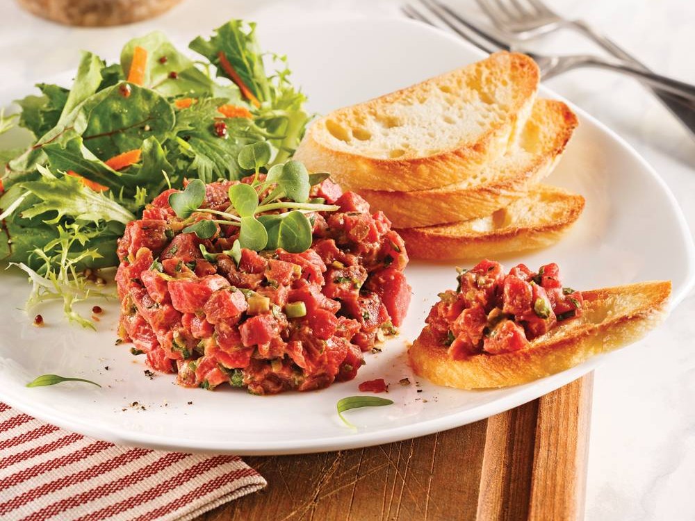 Tartare De Boeuf Classique Glouton