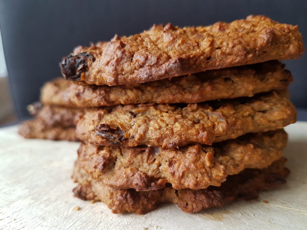 Biscuits beurre d'arachides et avoine (santé, peu sucrés) – PLANbouffe