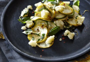 Recette: Salade De Courgettes Aux Herbes, Citron Et Fromage | Glouton